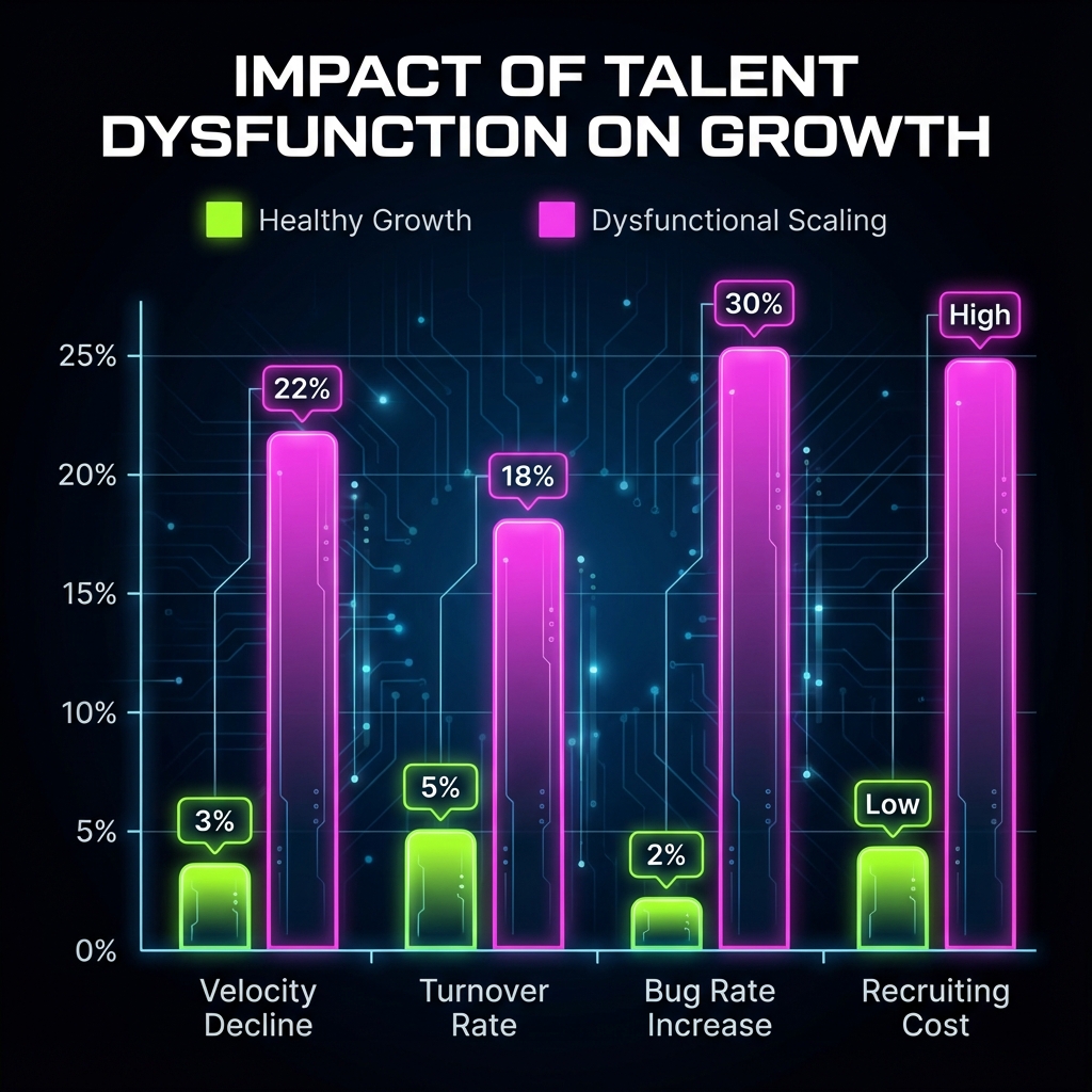 Impact of Talent Dysfunction on Growth